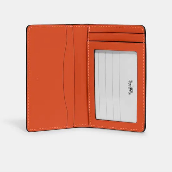 Coach Id Wallet - Colour: Bright Orange - Brand New - Picture 2 of 2